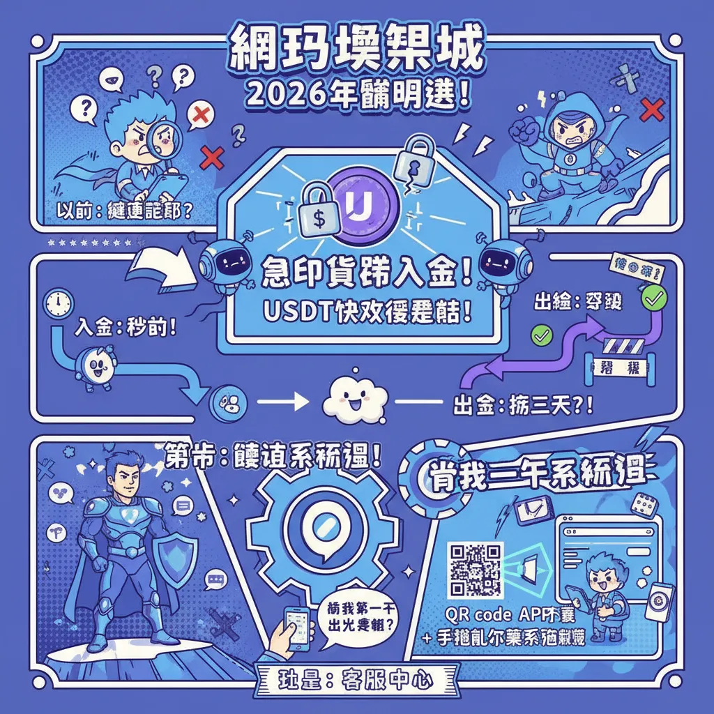 網路娛樂城怎麼選？從加密貨幣入金到帳號安全全解析