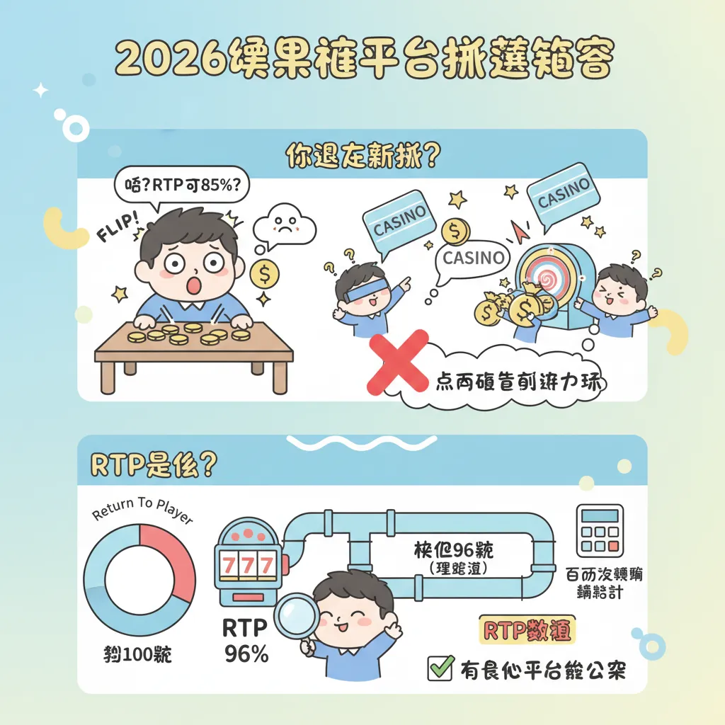 挑選優質娛樂城平臺：如何看懂RTP數值與遊戲機率