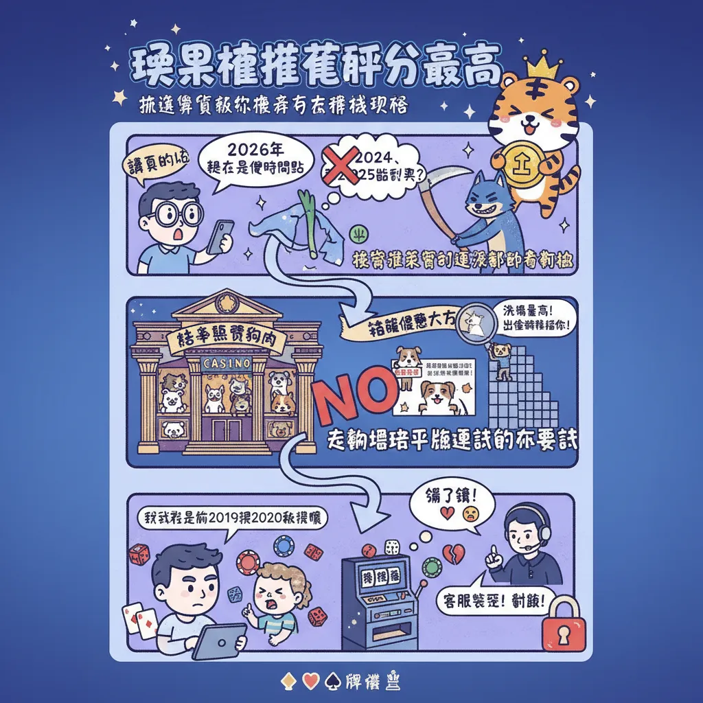 娛樂城推薦評分最高：挑選優質線上博弈與老虎機攻略