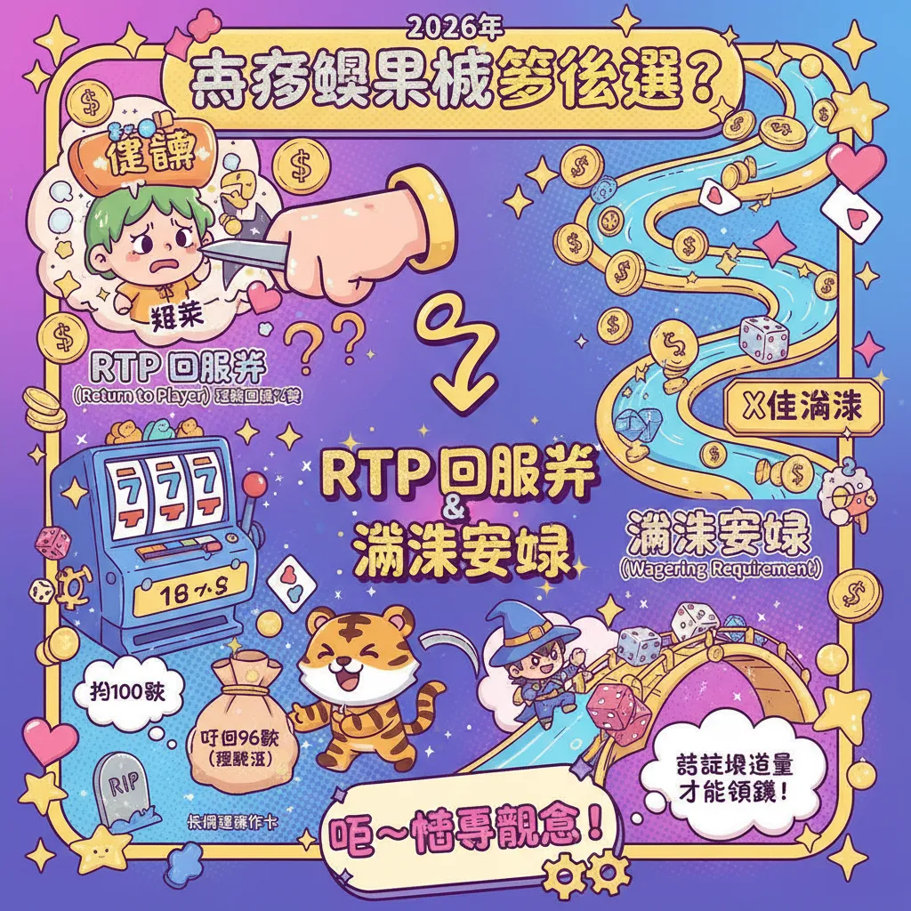 博弈娛樂城怎麼選？看懂RTP回報率與流水要求才不會踩雷